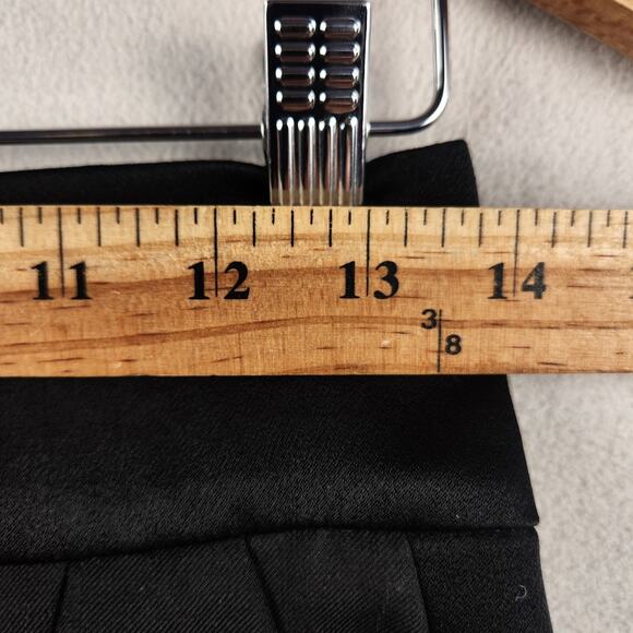 J.Crew Tuxedo Stripe Wool Wrap Pencil Skirt Women’s SZ 2 Black Fully Lined EUC - Picture 13 of 16